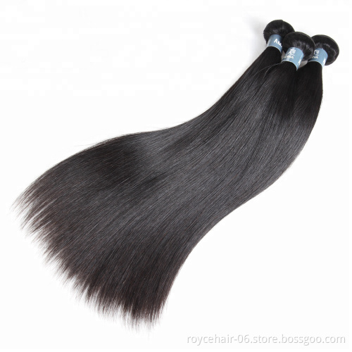 The Most Luxury Hair In Hair Market Unprocessed Brazilian Virgin Remy Human Hair Extension Silky Soft Straight Weave Natural